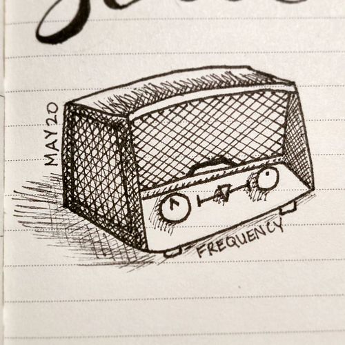 Sketch-A-Day || Day 140
Prompt: Frequency 
_________________________
#luckyduckysketches #day140 #LDsketchaday #sketchaday #i...