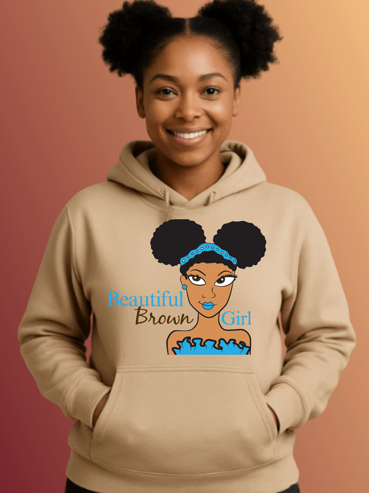 Caramel Beautiful Brown Girl Hoodie product image (1)