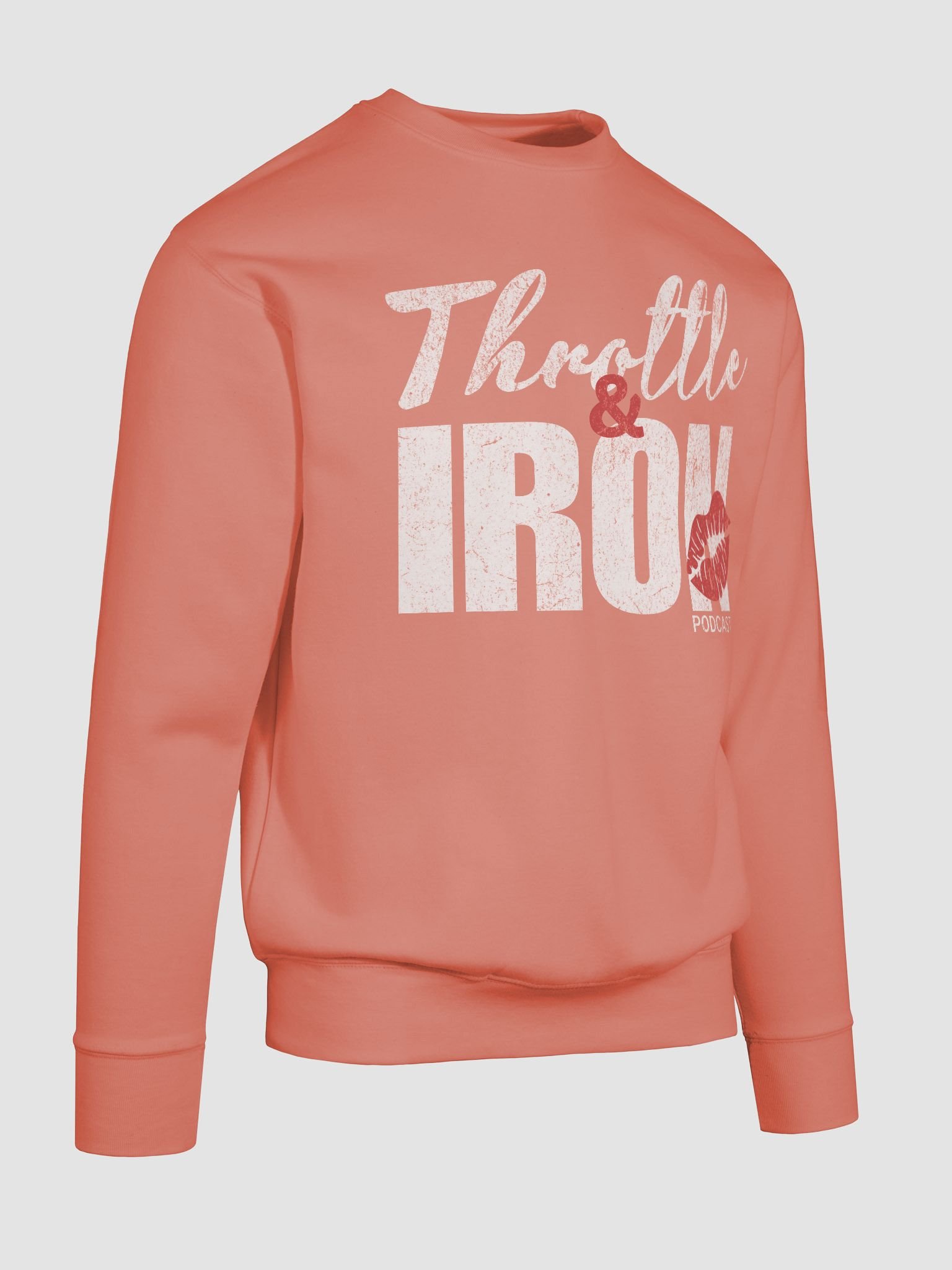 Throttle & Iron Podcast “Kissed by the Road” Sweatshirt product image (46)