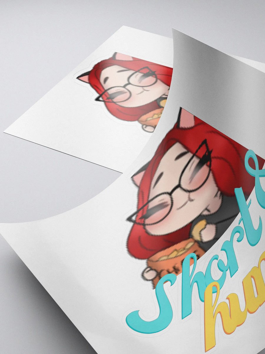 Short and Hungry Sticker product image (4)