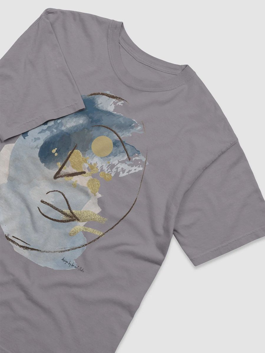 abstract face, T-shirt with art, original design product image (3)