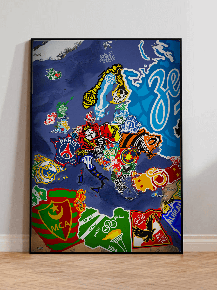 Map of Champions × Europe 2024 product image (3)
