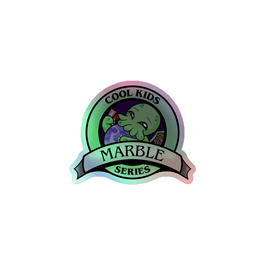 Cool Kids Marble Series Holographic Sticker product image (1)