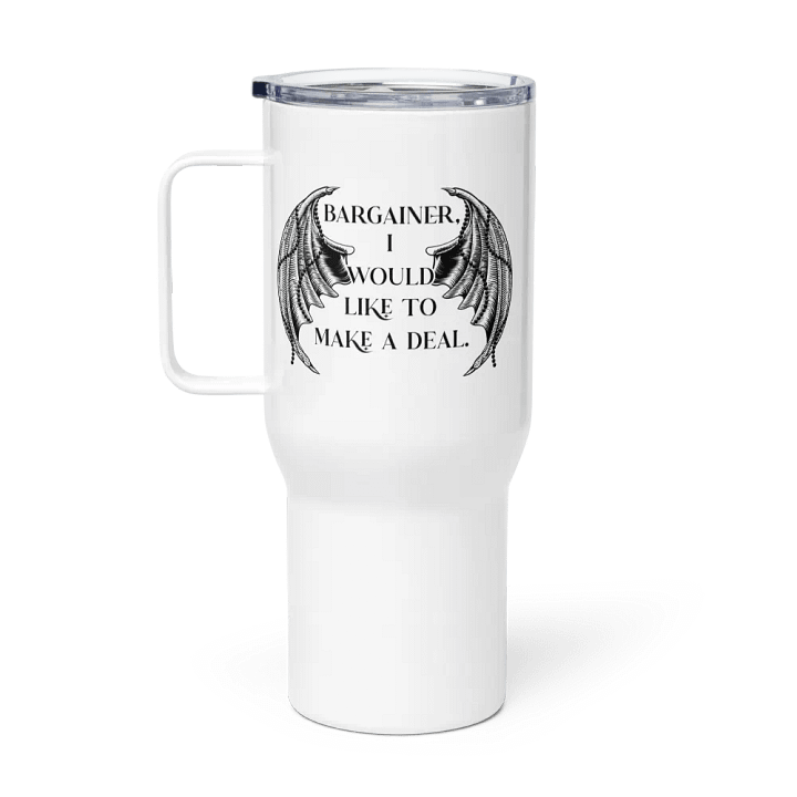 Bargainer Calling Card Travel Mug product image (1)