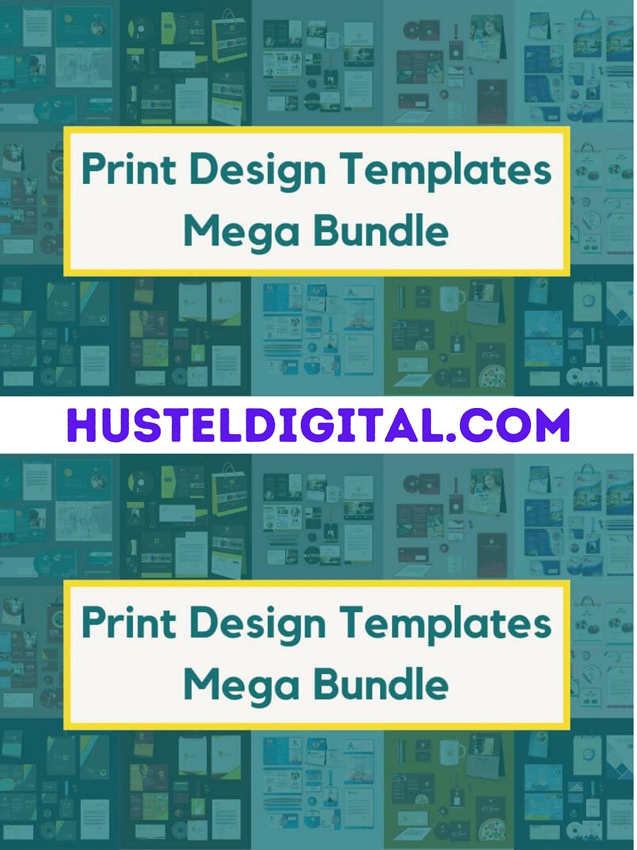Stationery Print Design Templates Bundle product image (1)