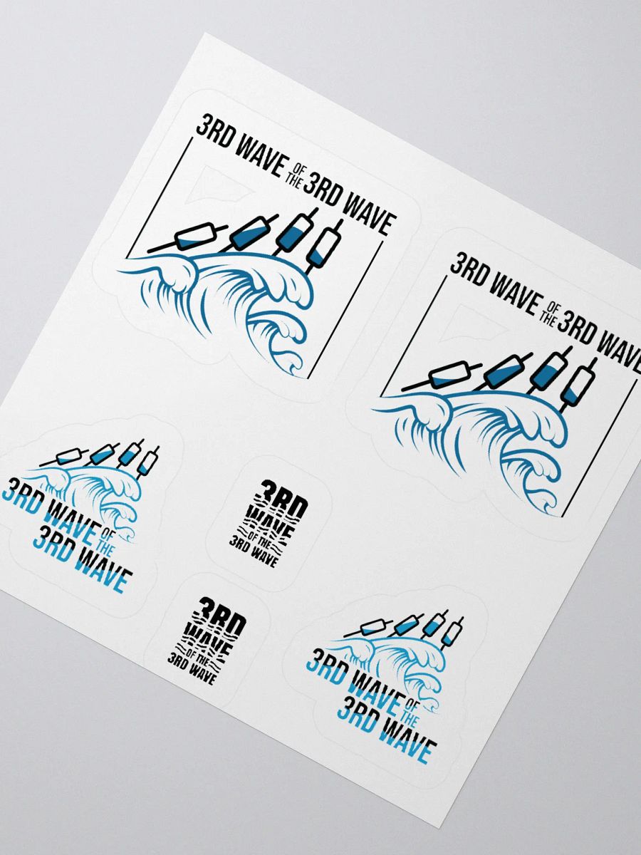 3rd Wave Of The 3rd Wave Stickers (#1) product image (4)