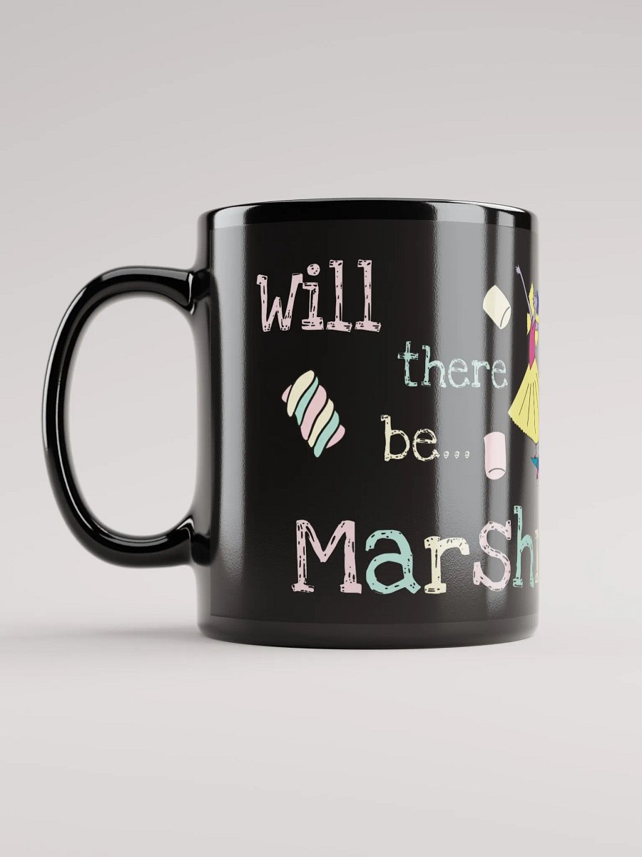 Will there be... Marshmallows? Black mug product image (6)