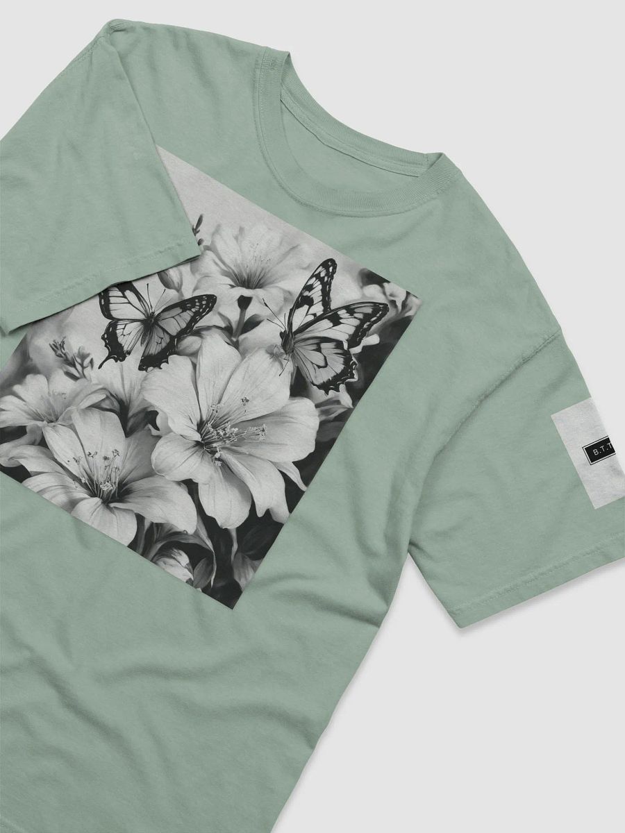 Monochrome Butterfly Blossom Tee product image (21)