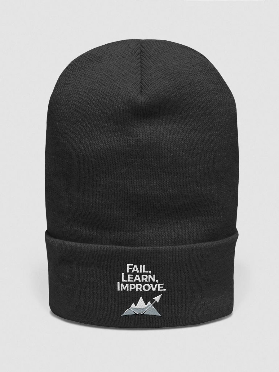 Fail, Learn, Improve: The LeBron James Mindset Beanie – For Fans Who Never Settle product image (1)
