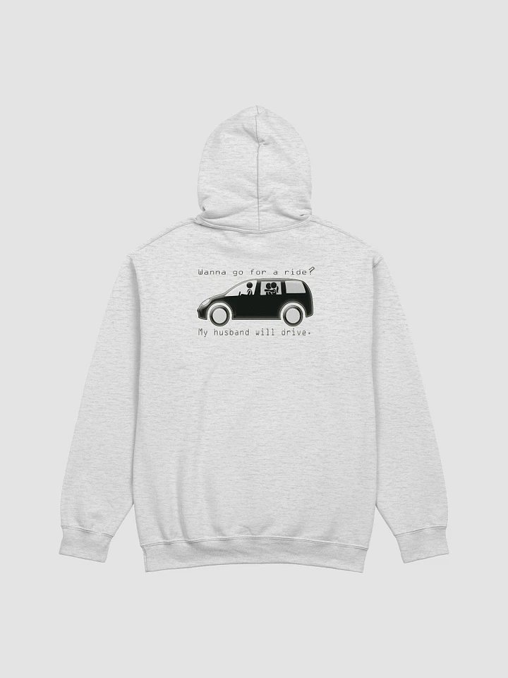 Wanna go for a ride? Hotwife back print hoodie. product image (16)