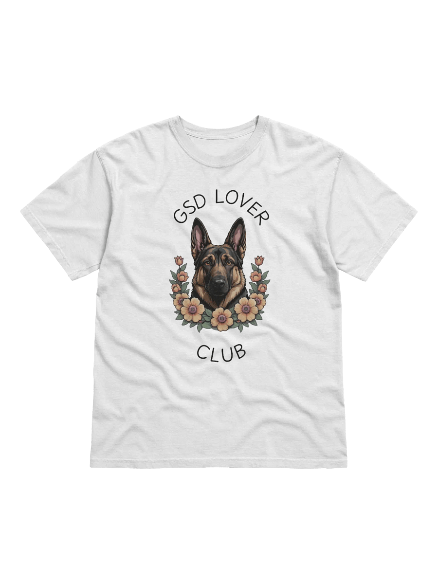 GSD Lover Club Floral Tee product image (4)
