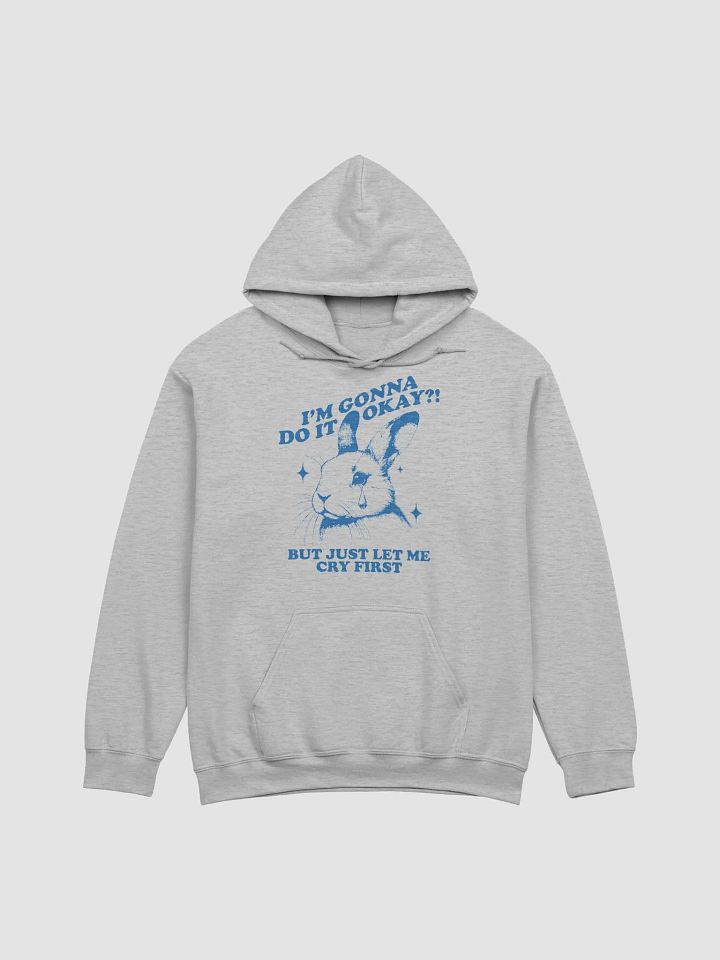 Im gonna do it okay but just let me cry first Hoodie product image (1)