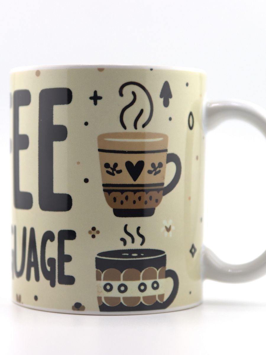 Coffee Is My Love Language 11oz Coffee Mug – Fun and Stylish Ceramic Cup for Coffee Enthusiasts – Great Gift for Coffee Lovers and Caffeine Fans product image (3)