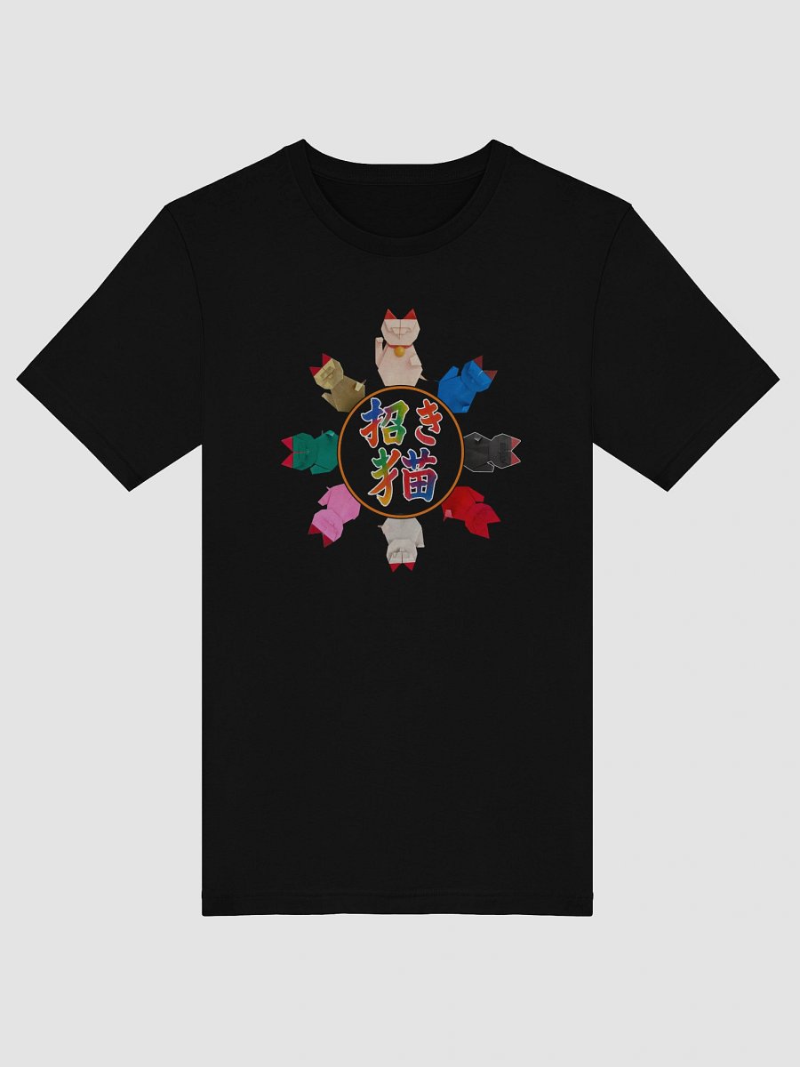 Origami Beckoning Cats Circle T-Shirt product image (5)