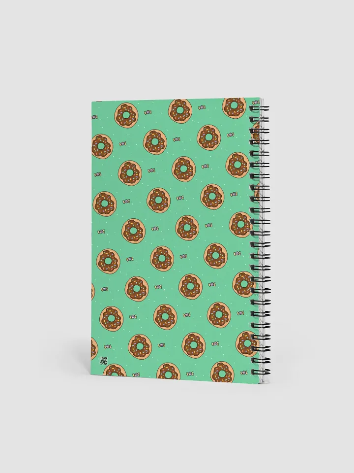 Sweet Treats Donut Notebook - Green product image (2)