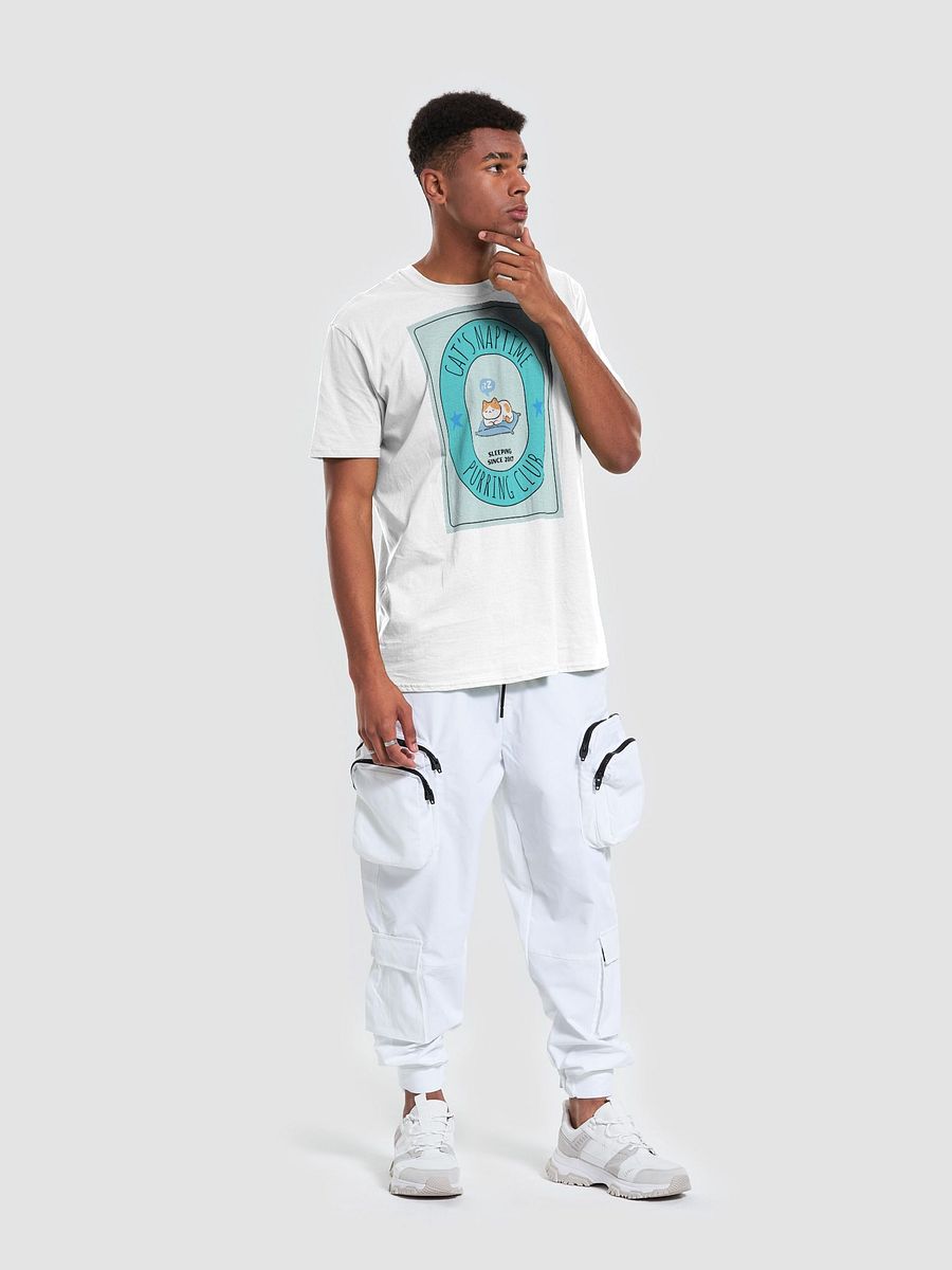 Cat's Naptime Purring Club T-Shirt product image (7)