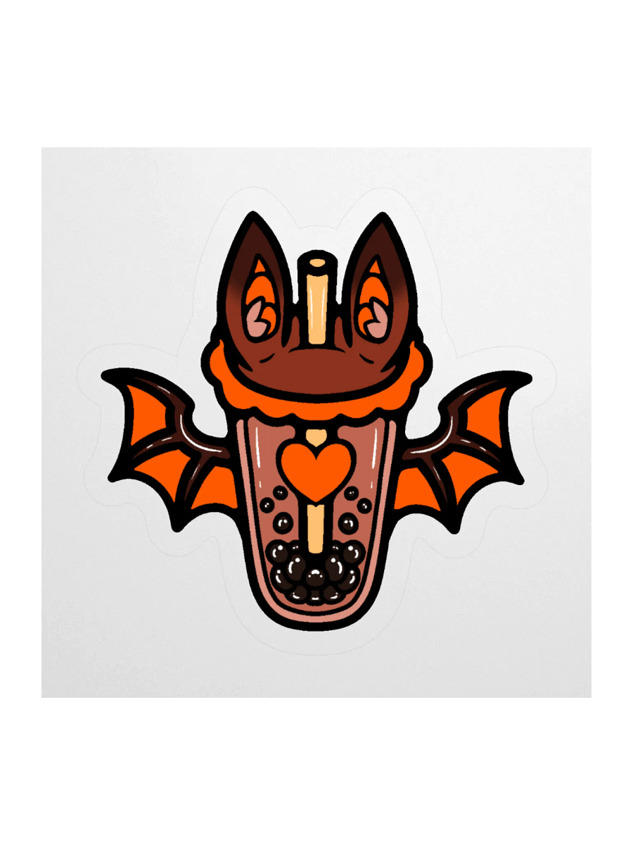 MatchaEXE Orange Bobat Sticker product image (3)