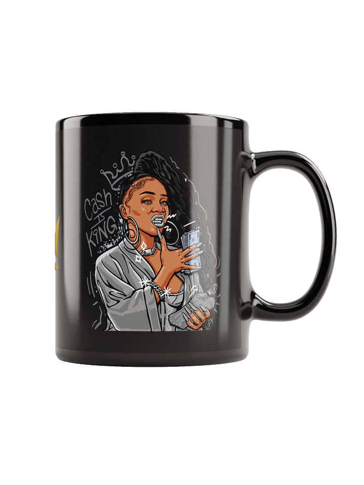 Royal Crown Black Mug product image (1)