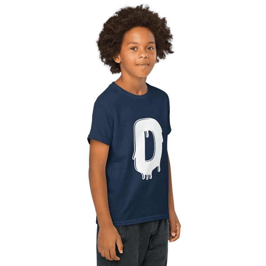 Melting Alphabet | Letter D | Youth Sports Tee product image (44)