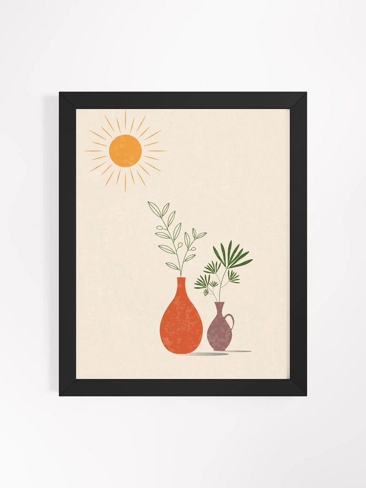 Sunlit Vases Framed Poster product image (4)