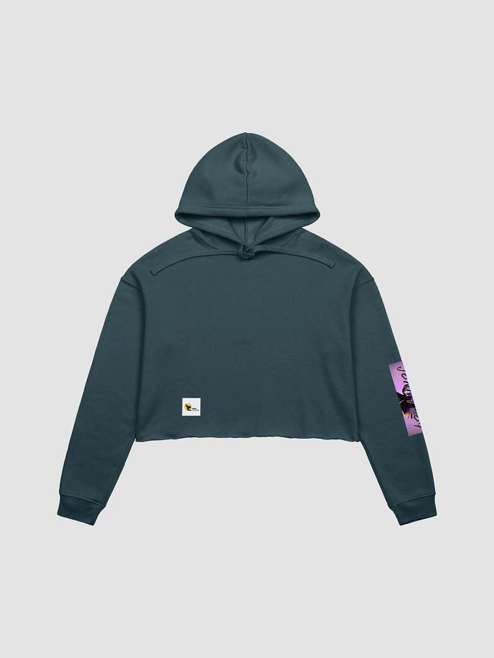 Reflective Wings Crop Hoodie product image (4)