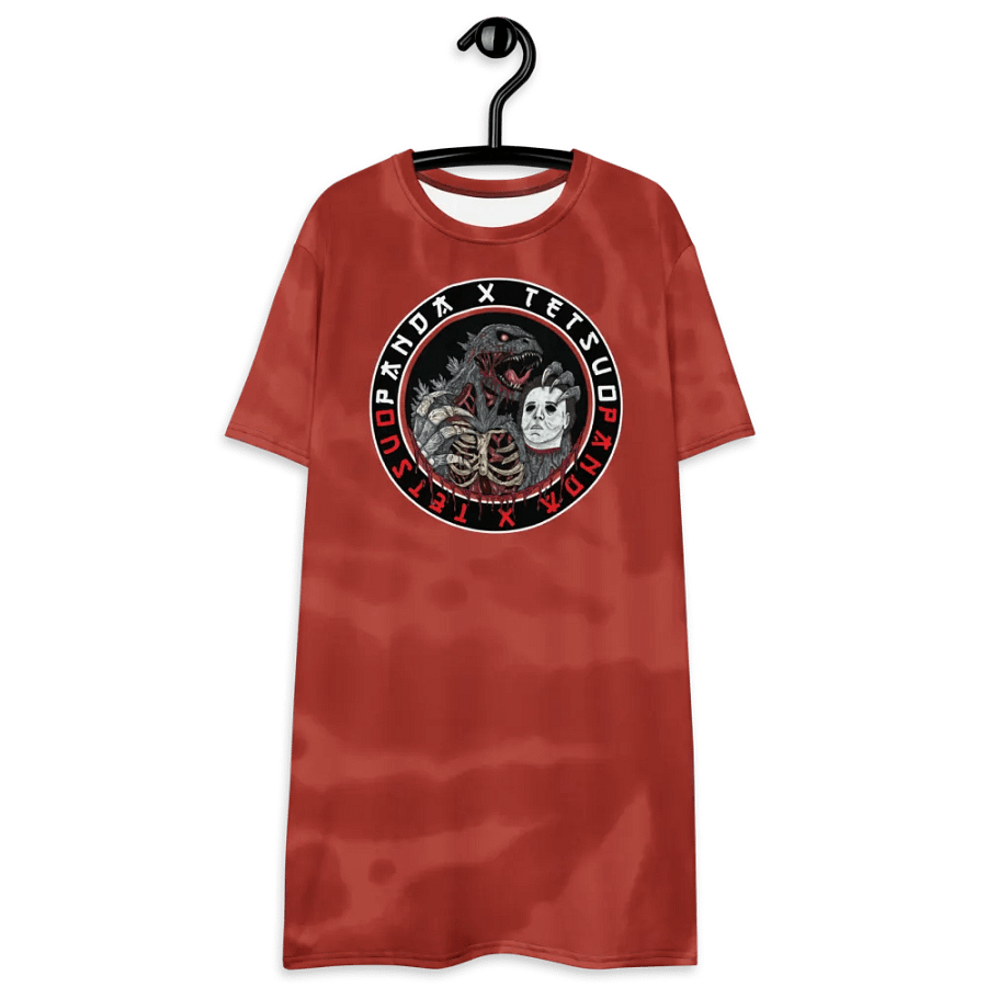 God of Carnage T-Shirt Dress (Northern Lotus Design) product image (4)