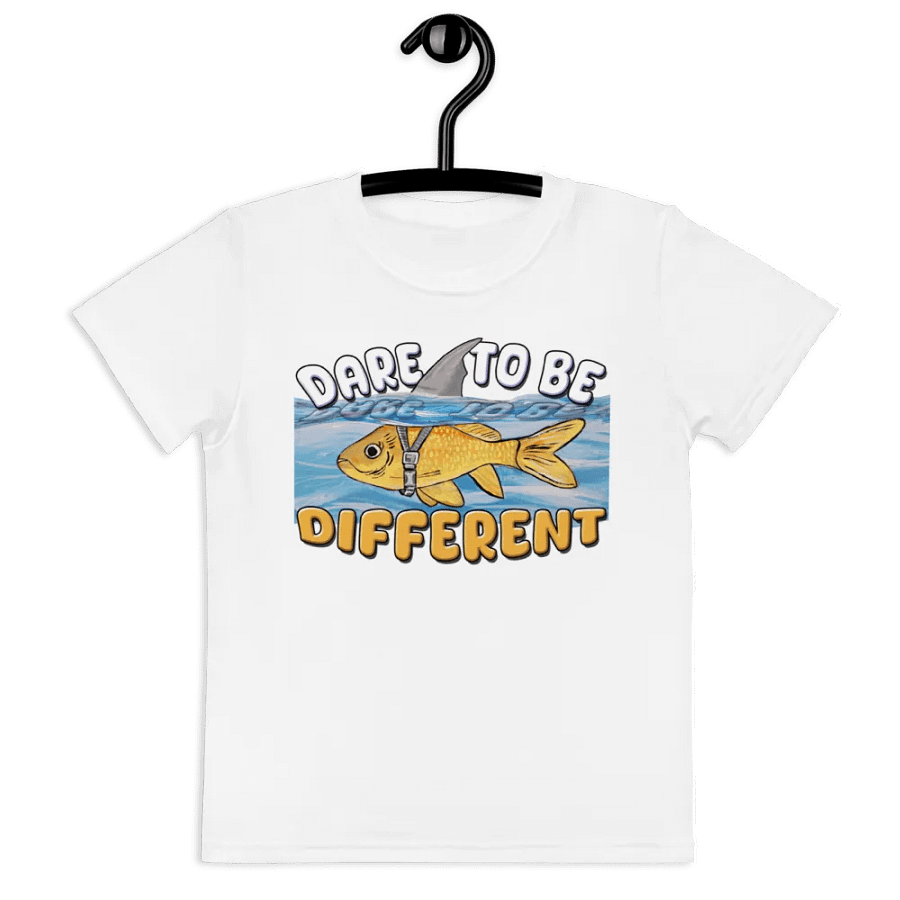 "Dare to be Different" Kids Shirt product image (3)