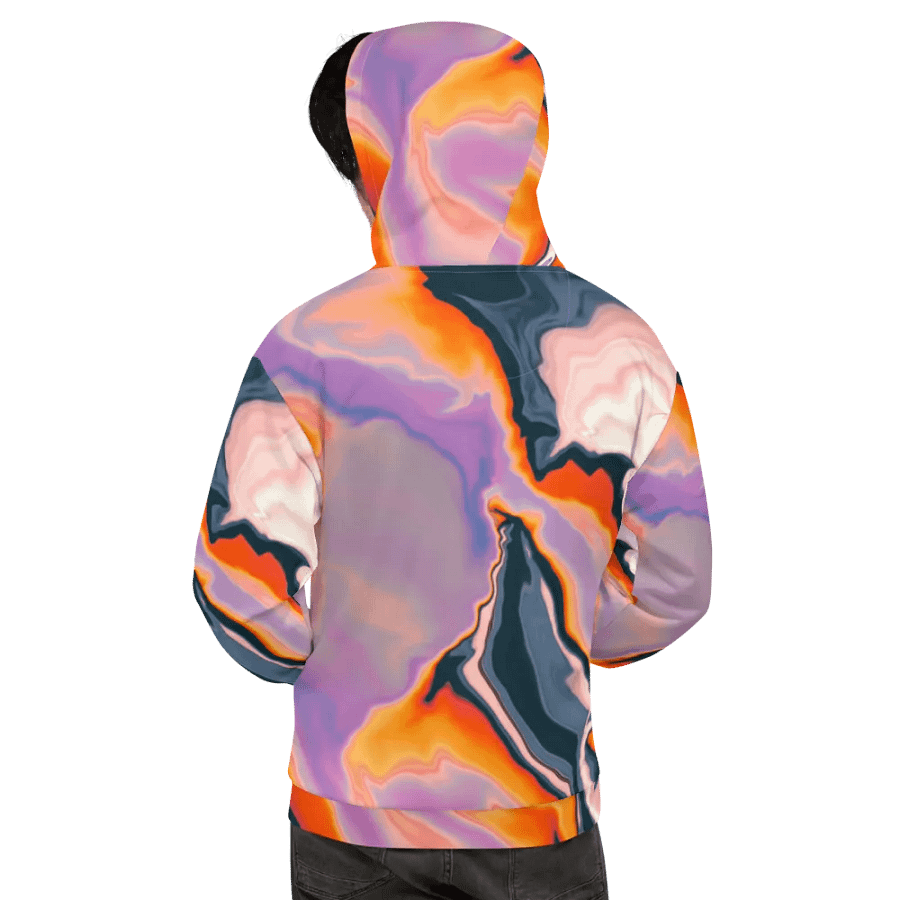 Marbled Dreams Unisex Hoodie product image (8)