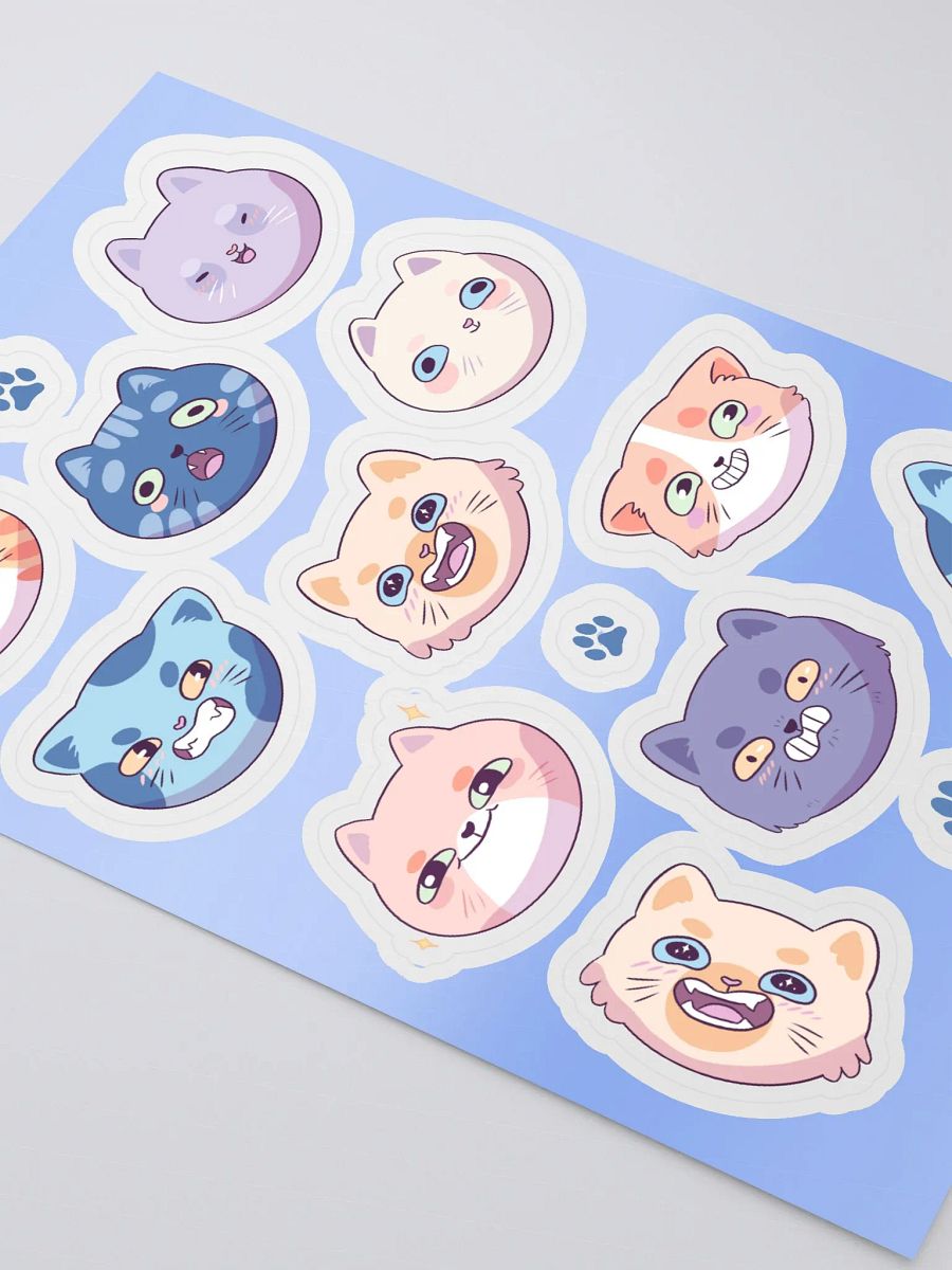Whiskered Whimsy Sticker Collection product image (3)