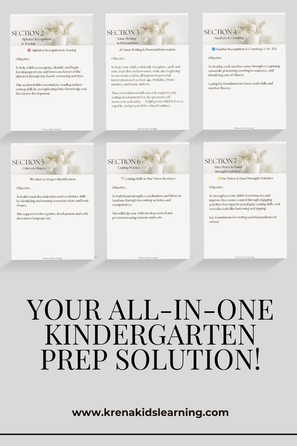 🏫 School Readiness Starter Pack product image (2)