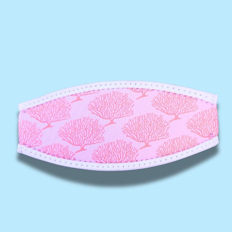 Coral Kissed Diving Mask Strap