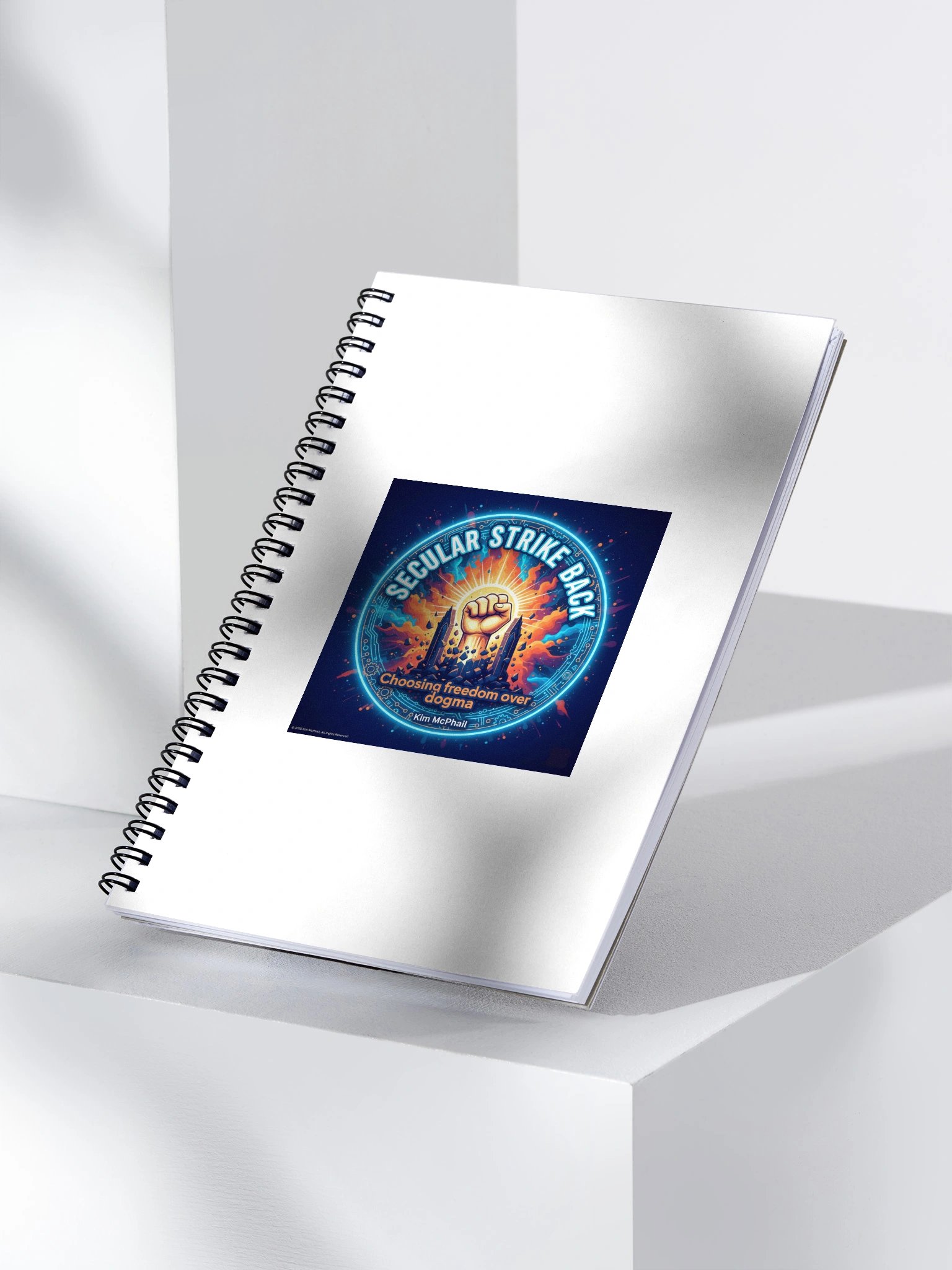 Freedom Over Dogma Spiral Notebook product image (3)