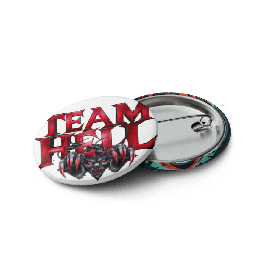 Broche Team Hell & Ghost Face Fan art product image (7)