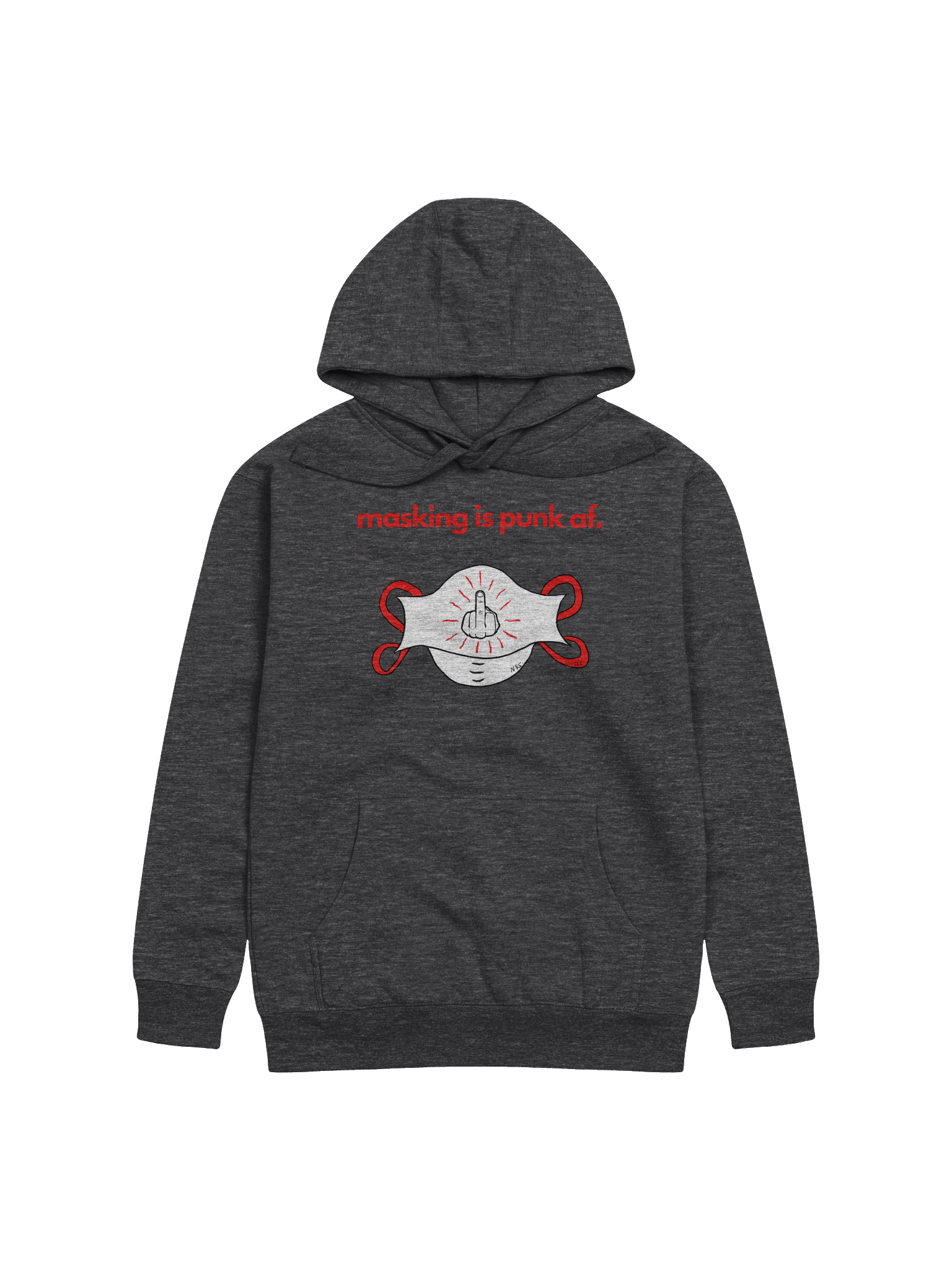 Masking Is Punk AF hoodie product image (6)