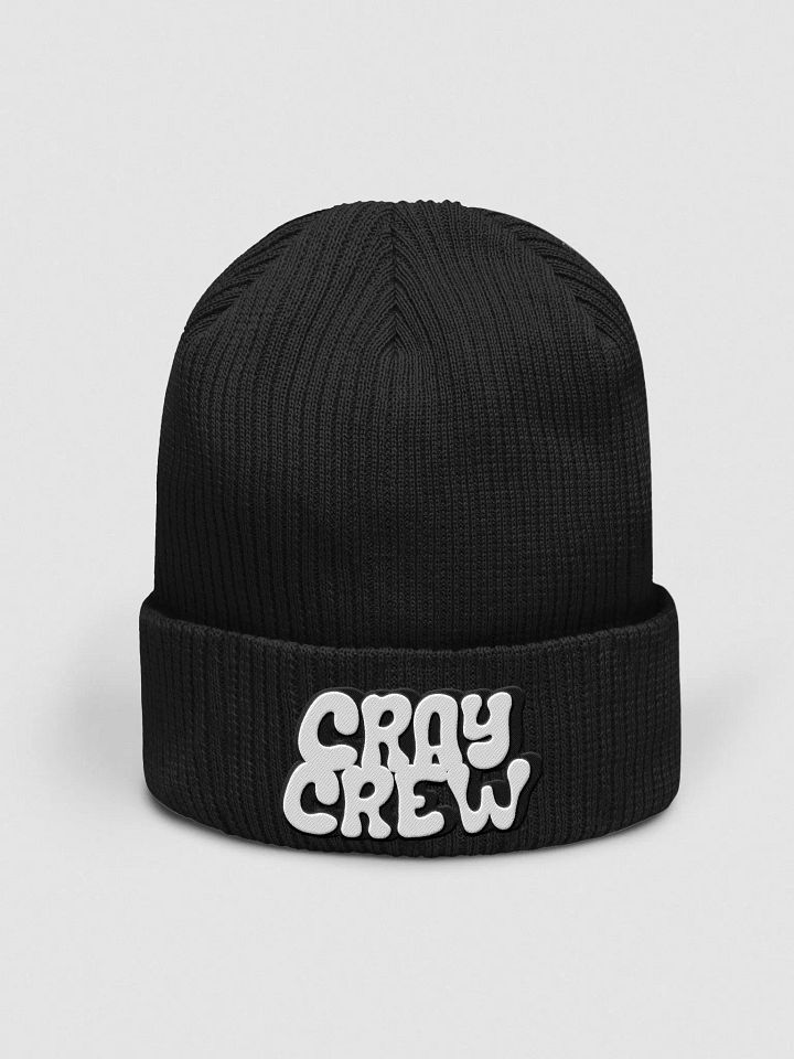 CRAY CREW Organic Ribbed Beanie product image (6)