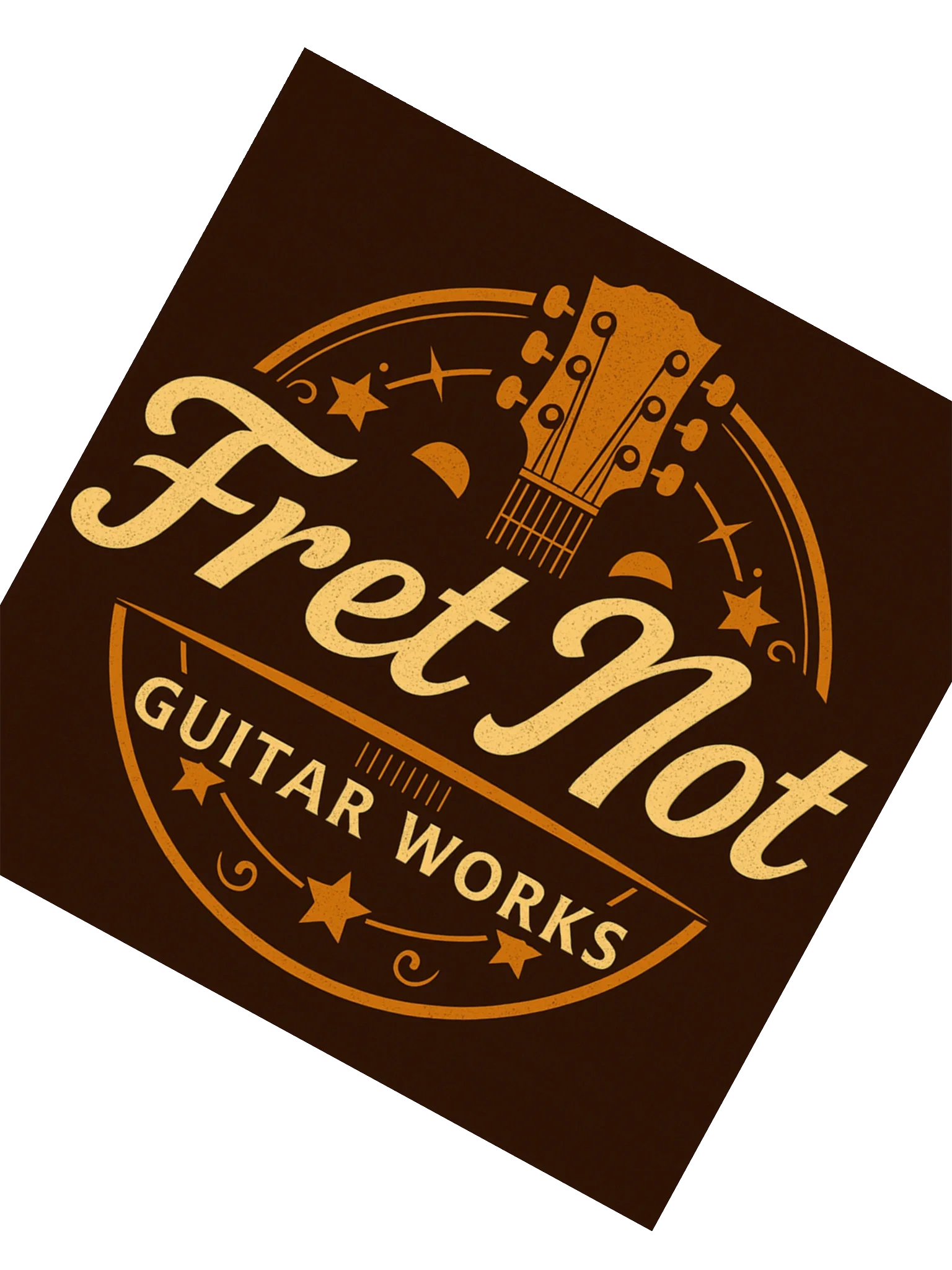 Fret Not Guitar Works Sticker product image (3)
