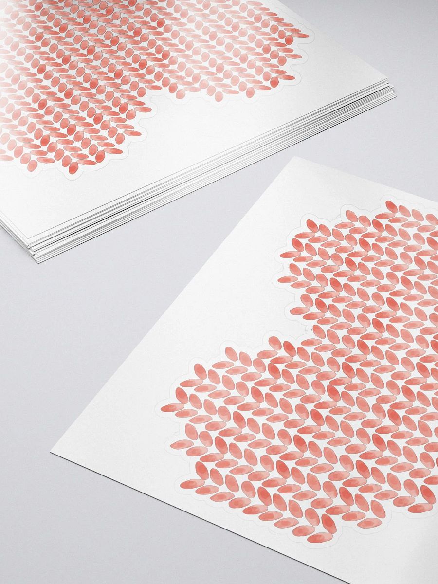 Knit Heart Sticker product image (5)