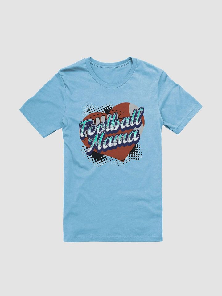 Mama Heart Football T-Shirt product image (31)