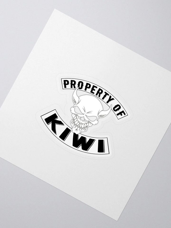 Property of Kiwi Sticker product image (2)
