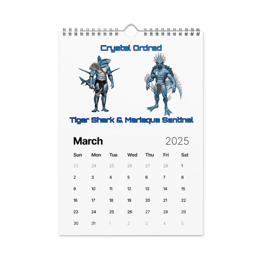 Crystal Ordred Calendar product image (9)
