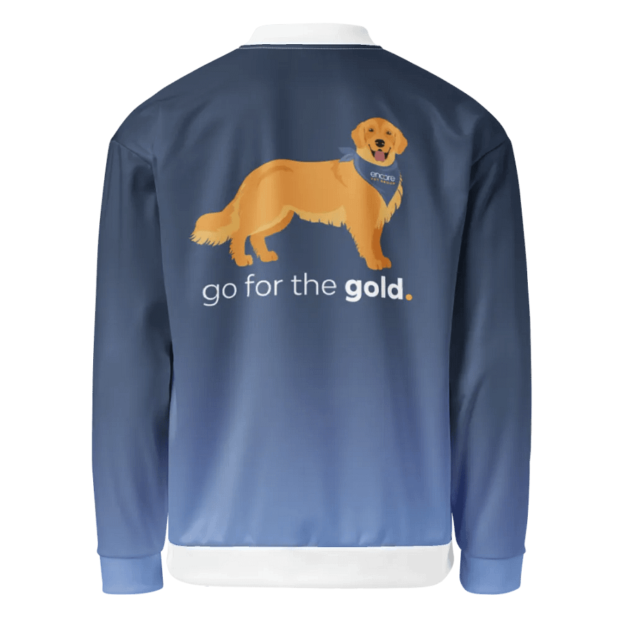 Encore VET MED Go for the Gold Bomber Jacket product image (5)