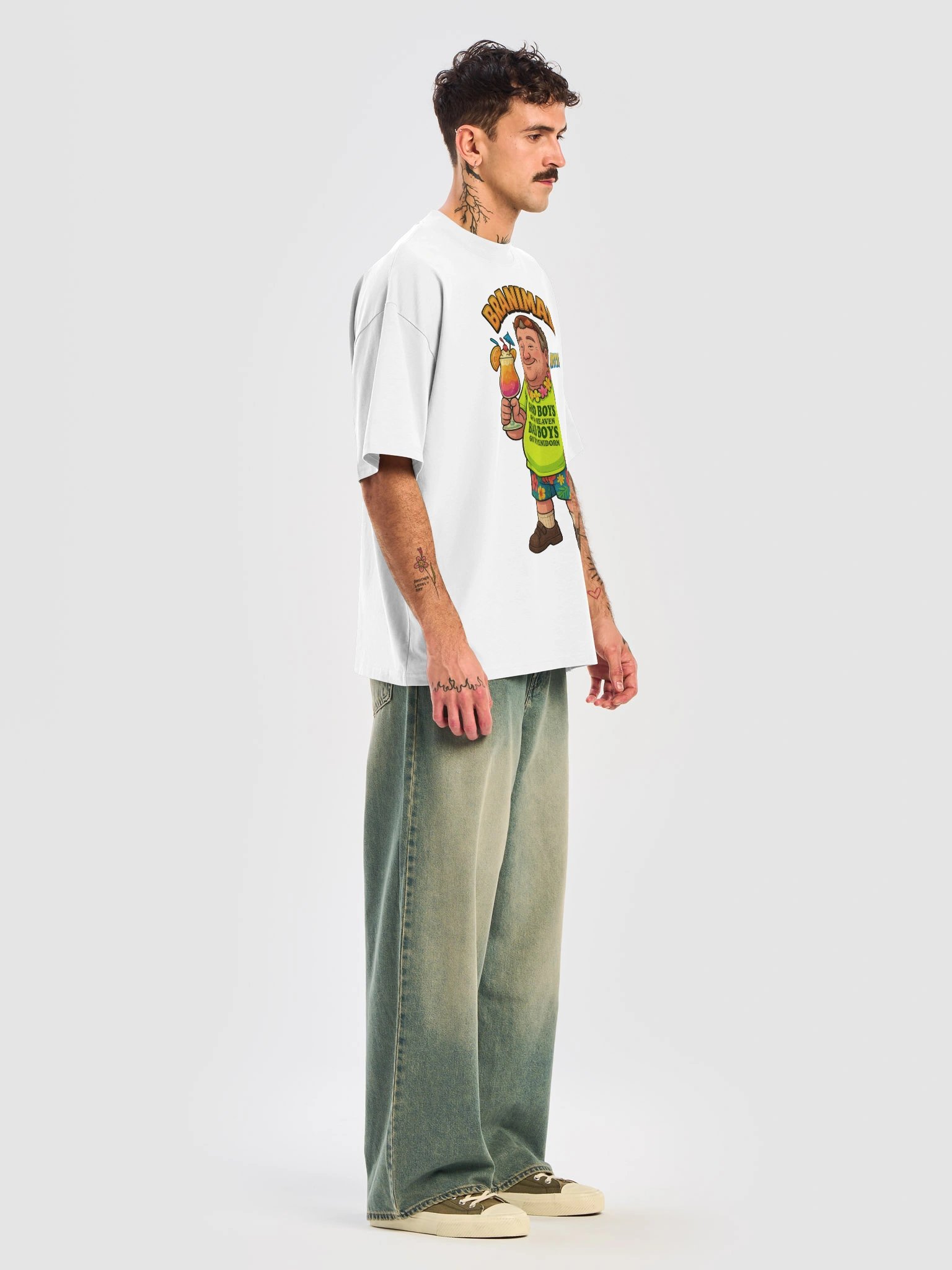 BRANIMAL Oversized T-Shirt product image (34)