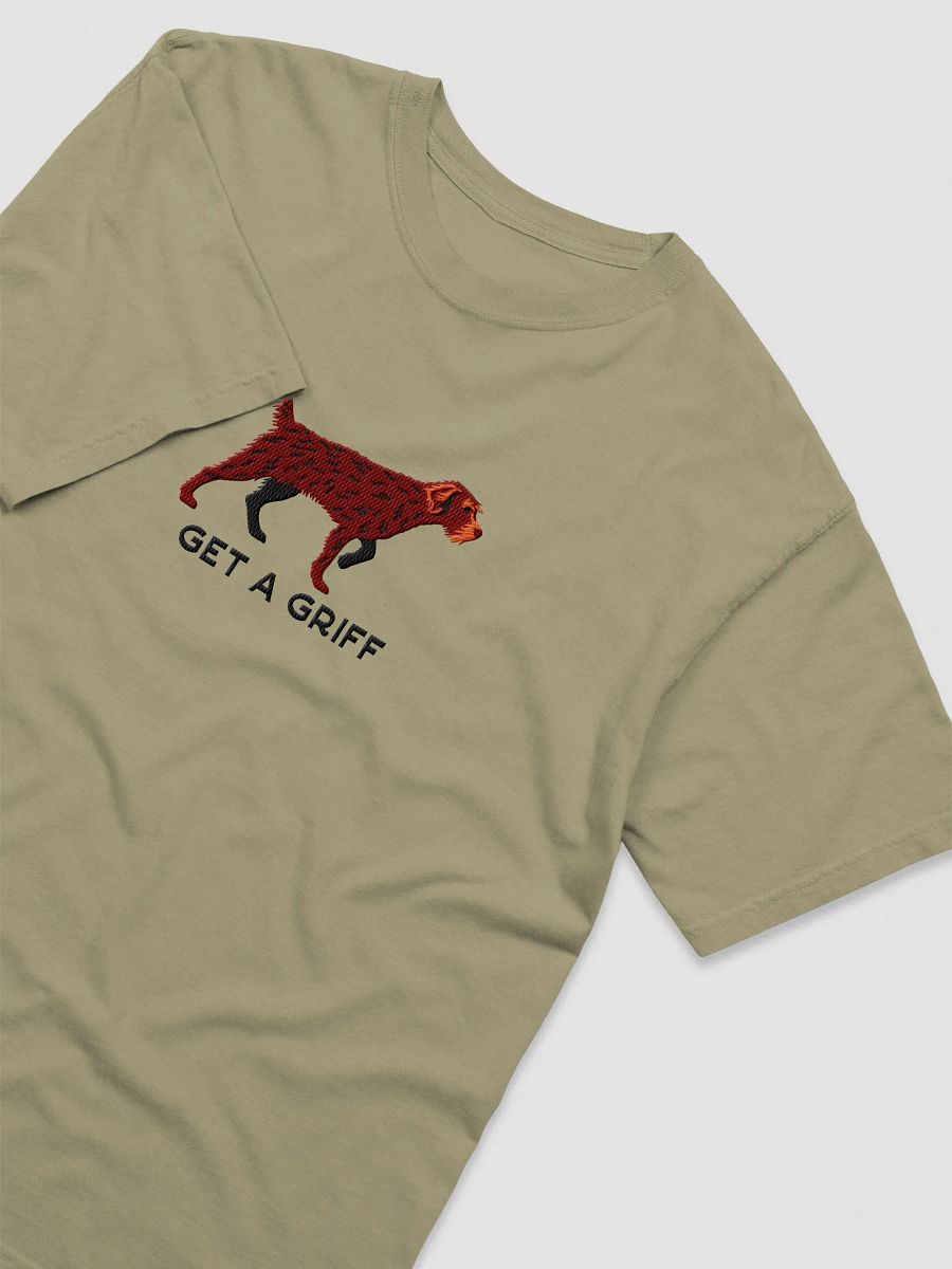 Get a Griff T-Shirt(Embroidered) of a Wirehaired Pointing Griffon(Liver) product image (11)