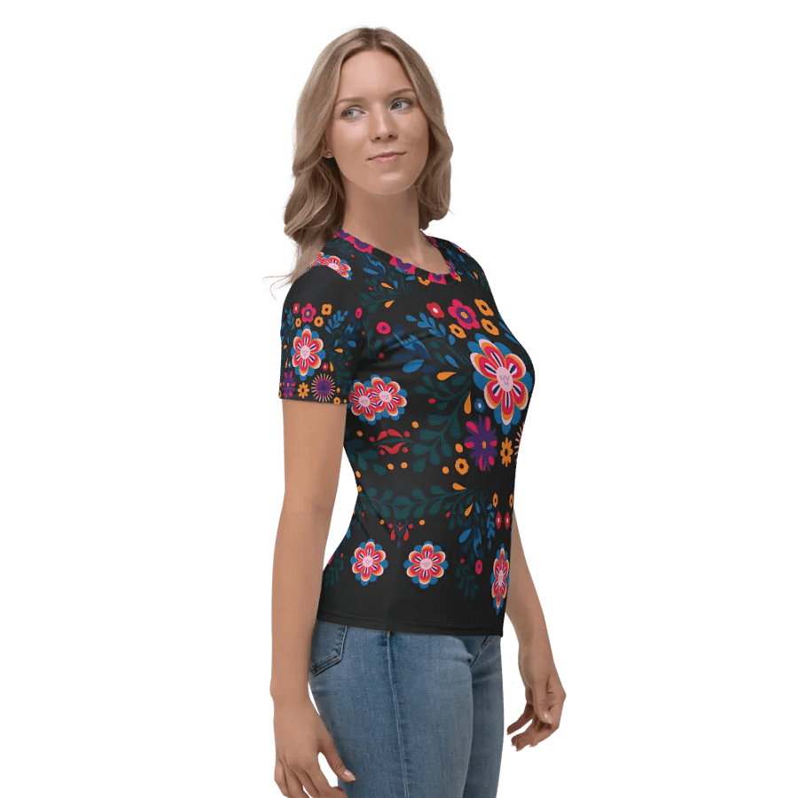 Positive Vibes Women's All-Over Print Tee product image (7)