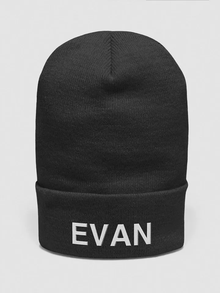 EVAN Name Beanie product image (2)