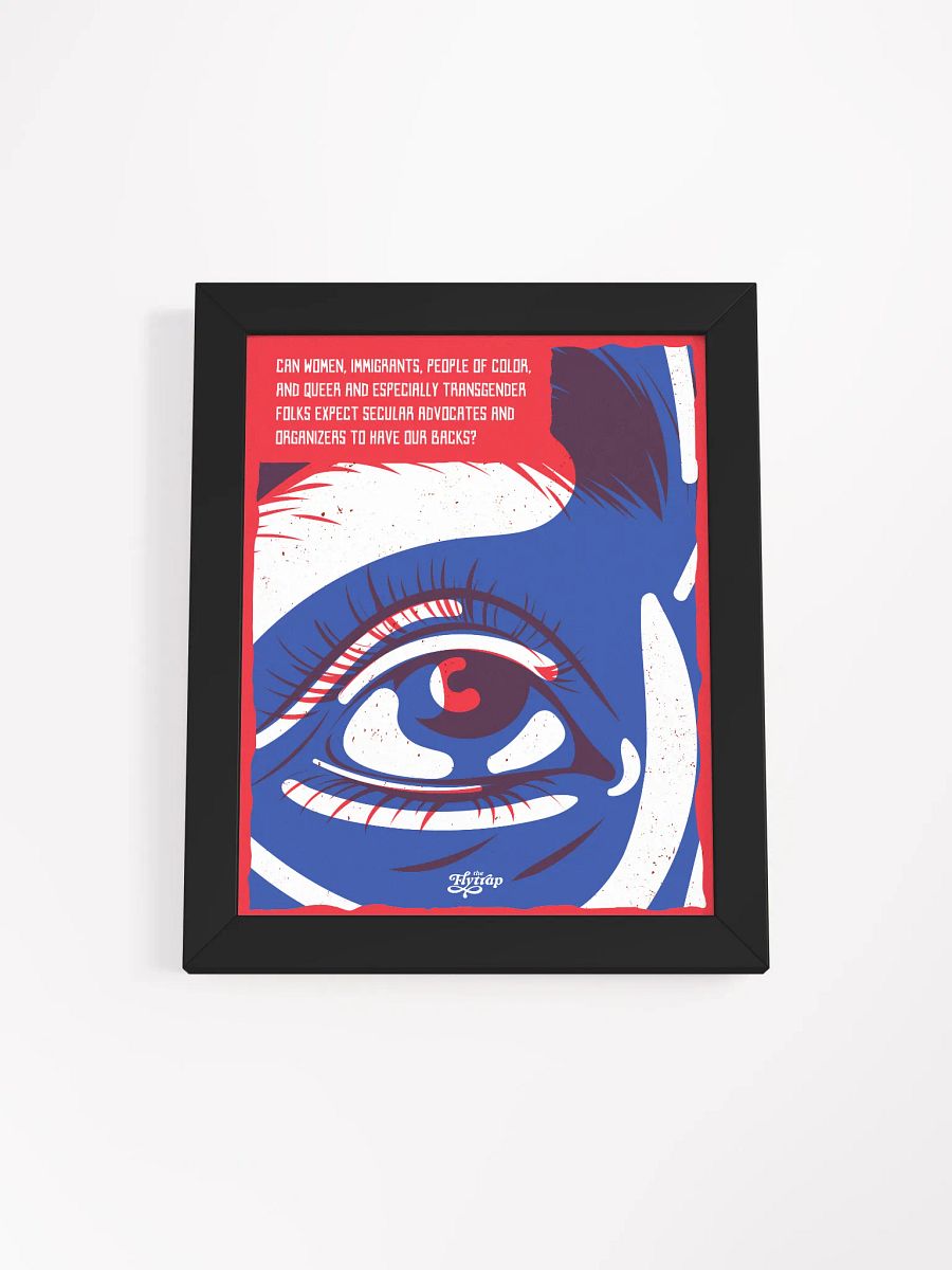 Secularism 8x10 framed poster product image (1)