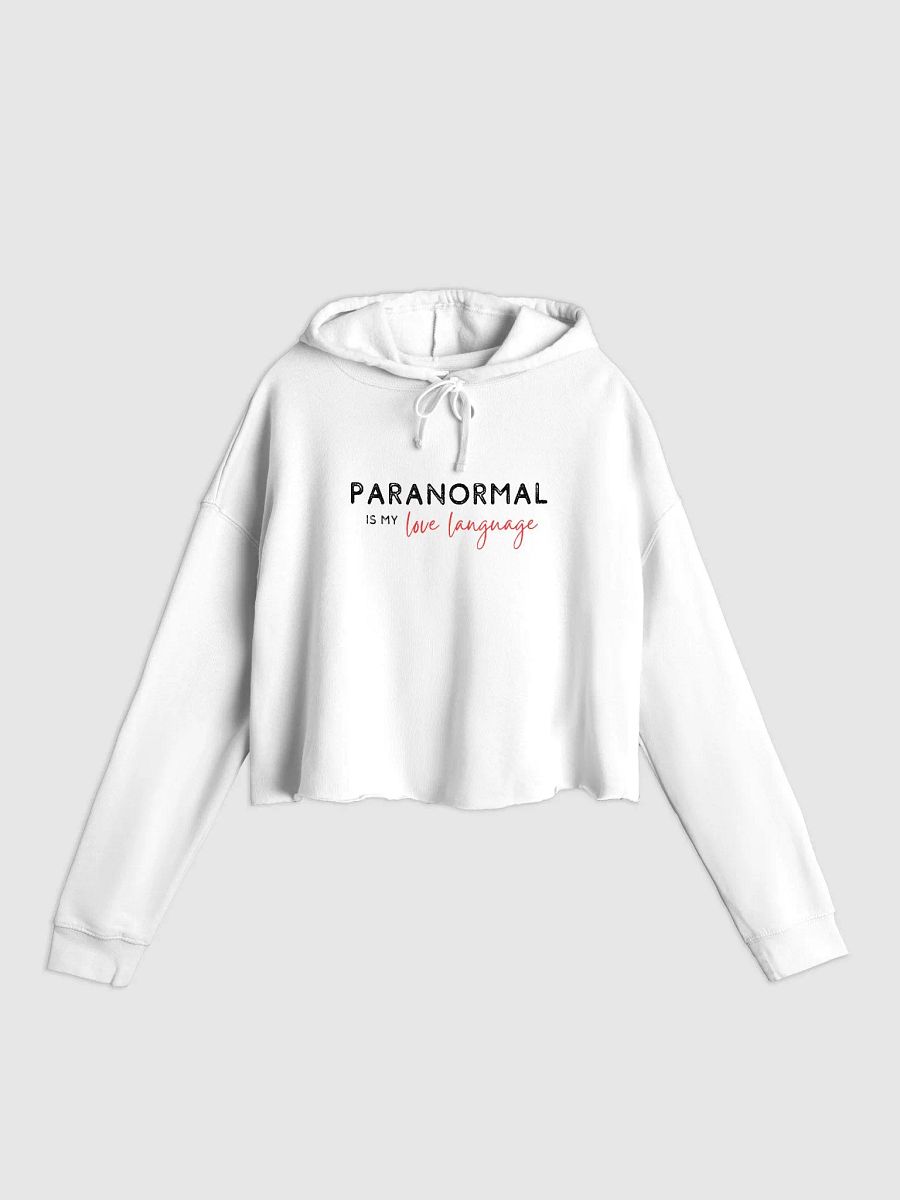 'Paranormal Love Language' Cropped Hoodie product image (3)