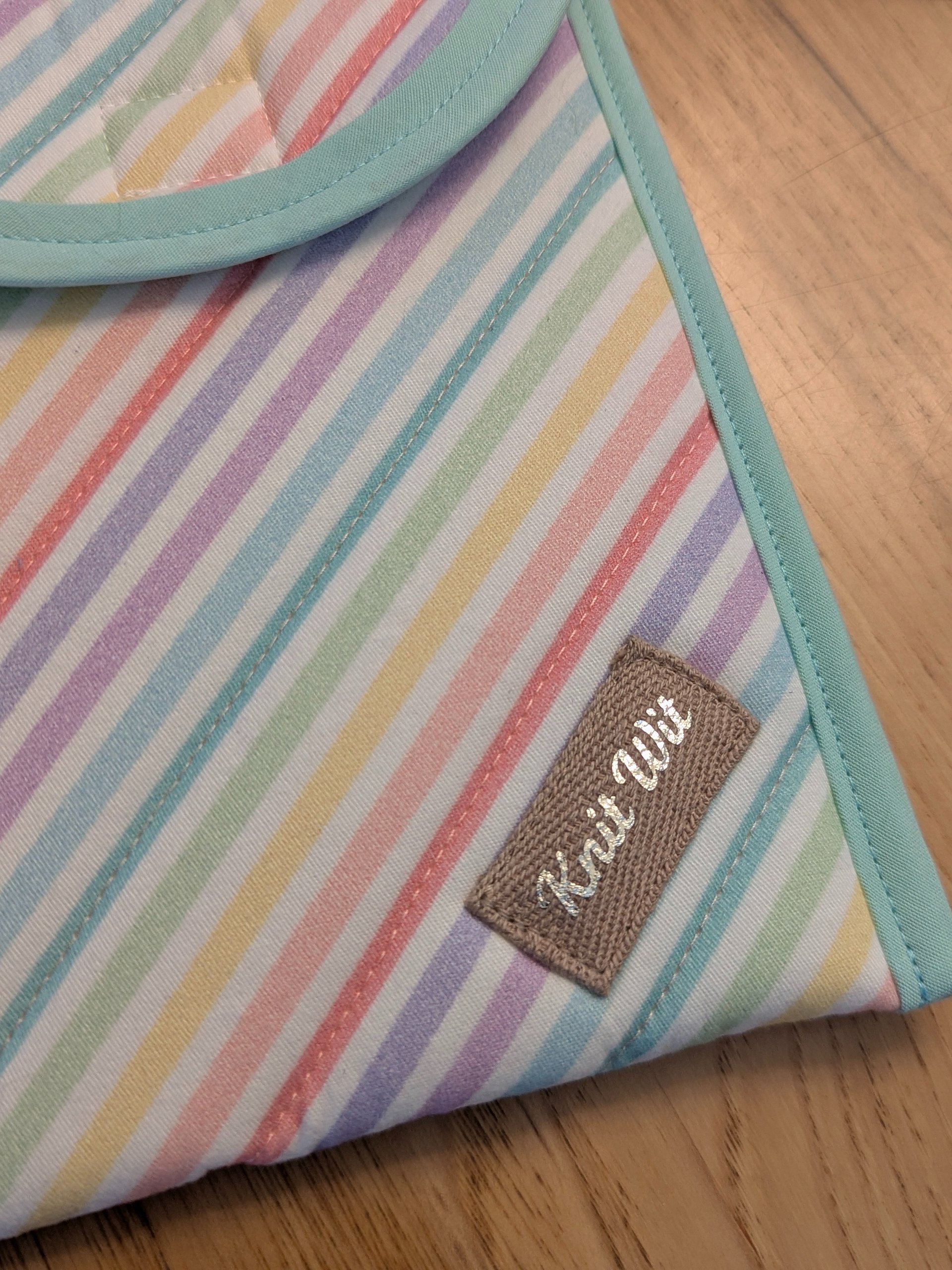 6" Kindle Cozy Sleeve- Pastel Rainbow product image (4)