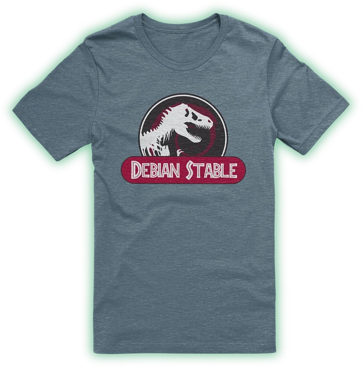 Jurassic Debian Stable T-Shirt product image (1)