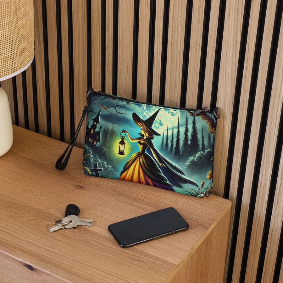 Enchanting Witch in the Woods Halloween Crossbody Bag product image (5)